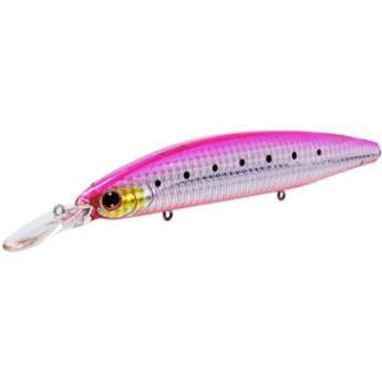 Воблер DIAWA SHORELINE SHINER-Z LUNKERHUNTER130F-HD CLEAR ADEL KEIMURA SHIRASU